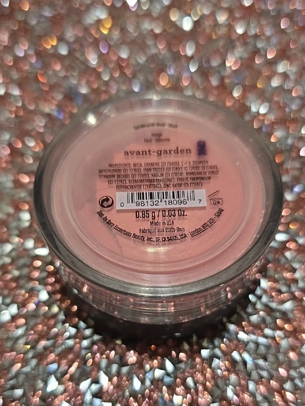 ❇️🧚‍♀️AVANT GARDEN BareMinerals DISCONTINUED Blush NWT